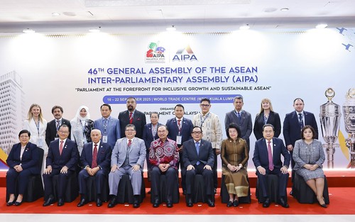 AIPA-46: Các Trưởng đoàn Nghị viện thành viên AIPA chụp ảnh chung