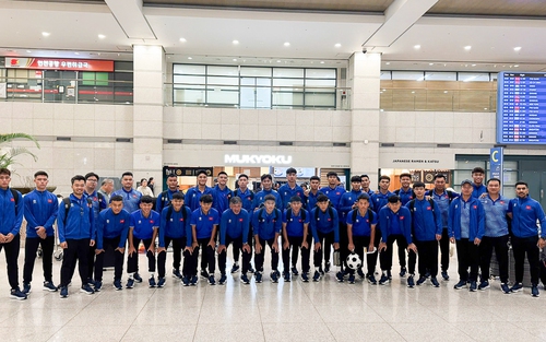 U18 Việt Nam đến Hàn Quốc, sẵn sàng tranh tài tại Seoul Eou Cup 2025