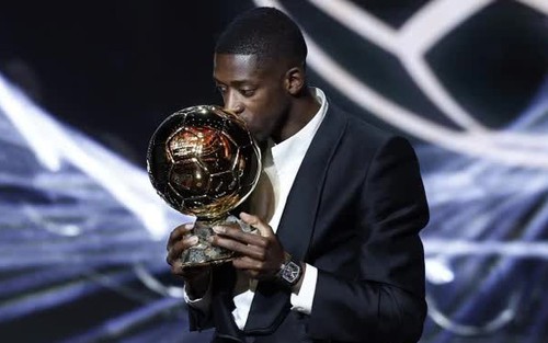 Ousmane Dembele giành Quả bóng vàng 2025