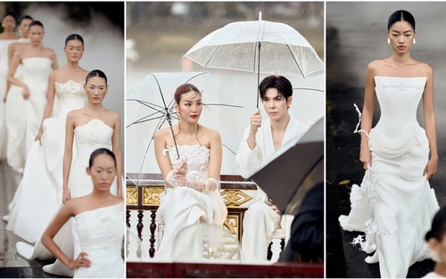 NTK Nguyễn Quỳnh Anh giới thiệu BST thời trang lấy cảm hứng từ di sản nghề thêu
