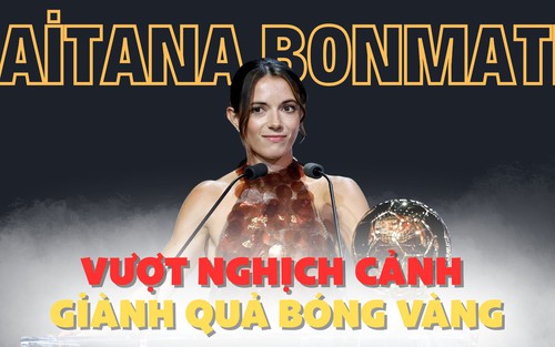 Aitana Bonmati: Hành trình vượt qua thử thách bệnh tật, chinh phục Quả bóng Vàng