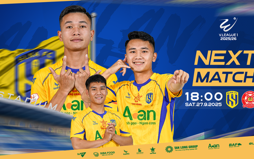 Link xem trực tiếp bóng đá SLNA vs CA TPHCM 18h30 hôm nay, V-League vòng 5