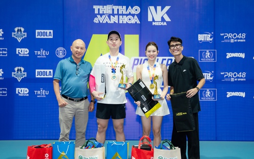Nụ cười hơn cả chiến thắng ở Pickleball Clinic Rally Cup  
