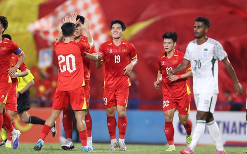 U23 Việt Nam nhẹ nhàng lên đỉnh bảng vòng loại U23 châu Á