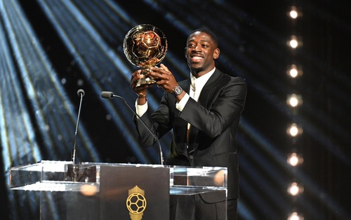 Dembele: 'Người đầu tiên chúc mừng tôi giành Quả bóng Vàng là Messi'