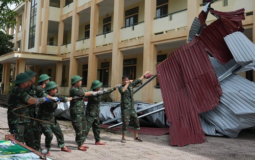 Ảnh hưởng bão số 10: Nhiều địa phương bị thiệt hại nặng