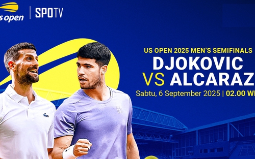 Link xem trực tiếp Djokovic vs Alcaraz 02h00 hôm nay, vòng bán kết US Open 2025