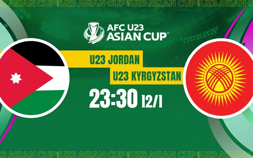 Nhận định, soi tỷ lệ U23 Jordan vs U23 Kyrgyzstan 23h30 hôm nay ngày 12/1, vòng bảng U23 châu Á 2026