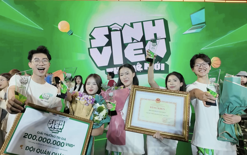 Sinh viên thế hệ mới 2025: ĐH Quốc gia Hà Nội chiến thắng với dự án nền tảng số hướng tới người khuyết tật