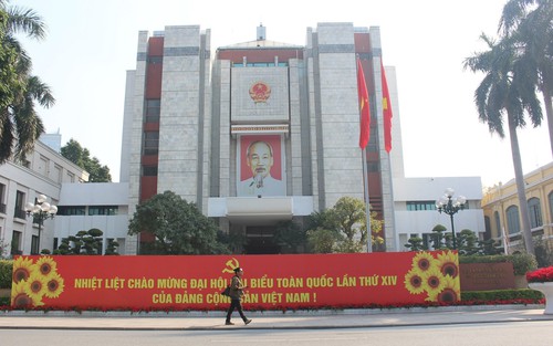 Diễn tập bảo đảm công tác y tế phục vụ Đại hội XIV của Đảng