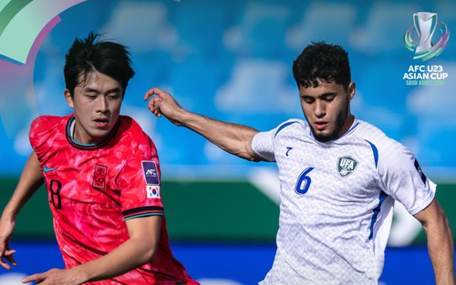Thua dễ Uzbekistan, Hàn Quốc vẫn giành vé vào tứ kết U23 châu Á 2026