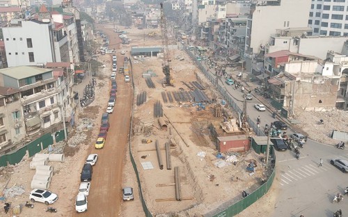 Hà Nội thông xe kỹ thuật đường Vành đai 1, đoạn Hoàng Cầu - Voi Phục