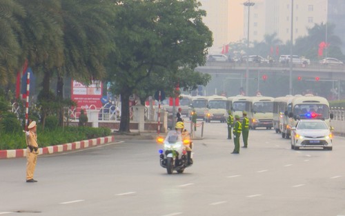 Hà Nội: Phân luồng giao thông phục vụ Chương trình nghệ thuật chào mừng Đại hội đại biểu toàn quốc lần thứ XIV của Đảng