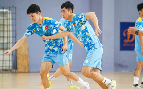 HLV Diego Giustozzi hài lòng về đội tuyển futsal Việt Nam
