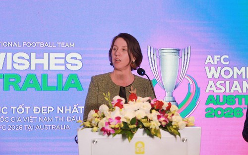 Đội tuyển nữ Việt Nam được khích lệ trước Asian Cup 2026