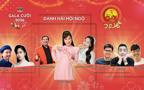 Dàn nghệ sĩ hài Bắc - Nam hội tụ trong 'Gala Cười 2026'