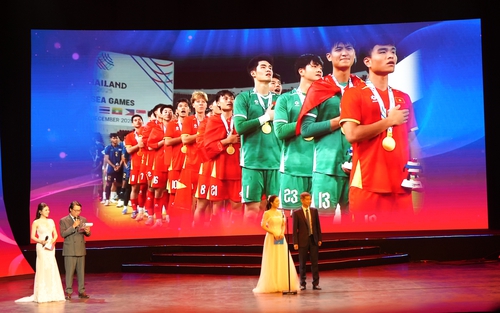 U23 Việt Nam giành 3 giải thưởng ở Gala Cúp Chiến thắng 2025