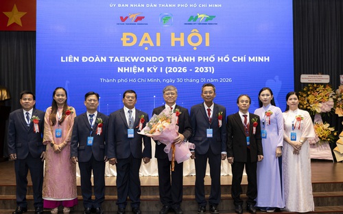 Liên đoàn Taekwondo TP.HCM kỳ vọng tiến xa sau Đại hội