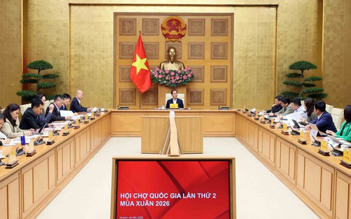 Phó Thủ tướng Bùi Thanh Sơn chủ trì họp BCĐ các Hội chợ Quốc gia về Tổ chức Hội chợ Mùa Xuân 2026