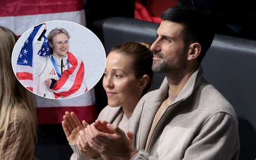 Djokovic làm một việc khiến ngôi sao đang thi đấu ở Olympic mùa Đông 2026 gọi là ‘nghìn năm có một’