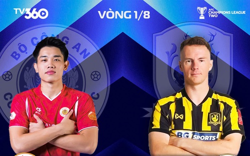 Link xem trực tiếp bóng đá Công An Hà Nội vs Tampines Rovers 19h15 hôm nay, Cúp C2 châu Á vòng 1/8