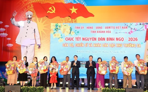 Cầu truyền hình trực tuyến chúc Tết quân và dân Đặc khu Trường Sa