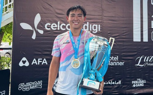 Phúc Huỳnh lập kỳ tích tại APP Malaysia Open, tạo cột mốc lịch sử cho pickleball Việt Nam