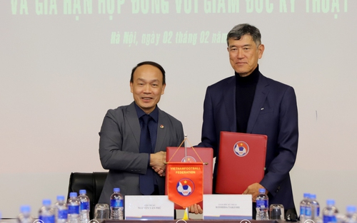 VFF gia hạn hợp đồng với giám đốc kỹ thuật người Nhật Bản