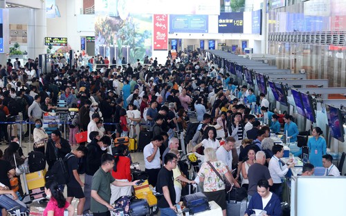 Sân bay Nội Bài chạm mốc sản lượng khai thác kỷ lục dịp Tết Nguyên đán