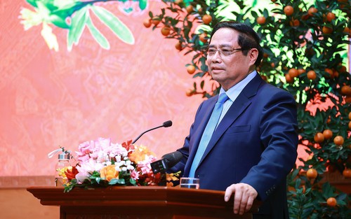 Thủ tướng thăm và làm việc với Bộ Văn hóa, Thể thao và Du lịch