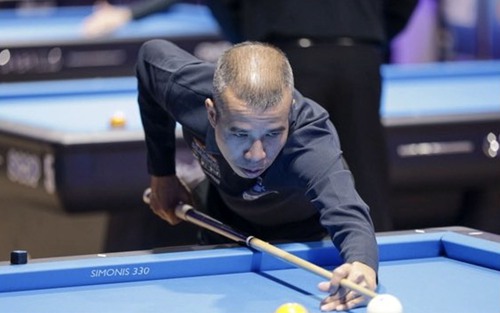 Trần Quyết Chiến thắng đậm cao thủ Mexico, Việt Nam mở màn thành công ở giải carom 3 băng thế giới