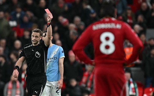 Premier League giải thích lý do hủy bàn thắng của Man City và Szoboszlai nhận thẻ đỏ sau tình huống tranh cãi