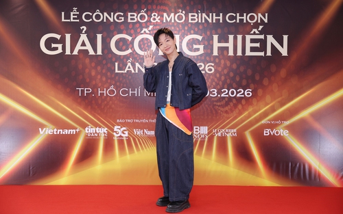 Ca sĩ Hoàng Dũng không áp lực với Giải thưởng Cống hiến 