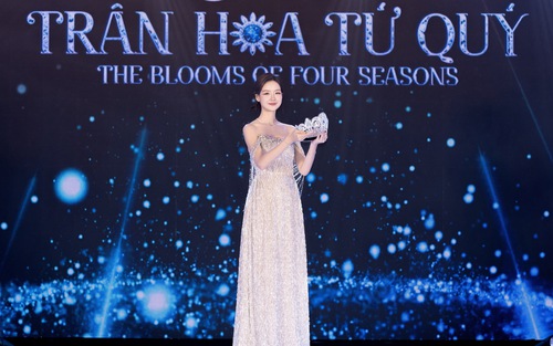 Cận cảnh vương miện World Vietnam 2025 gắn 3.368 viên đá quý 