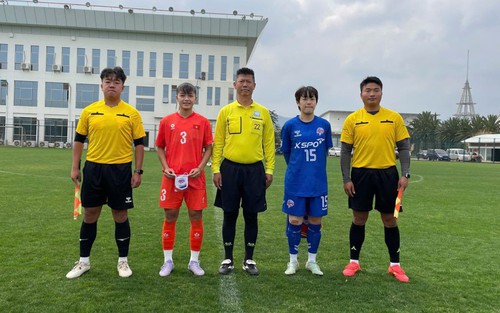 U20 Việt Nam thắng đội bóng Hàn Quốc trước giải châu Á