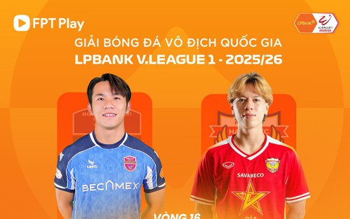 Link xem trực tiếp bóng đá Becamex TP.HCM vs Hồng Lĩnh Hà Tĩnh 18h00 hôm nay, V-League vòng 16