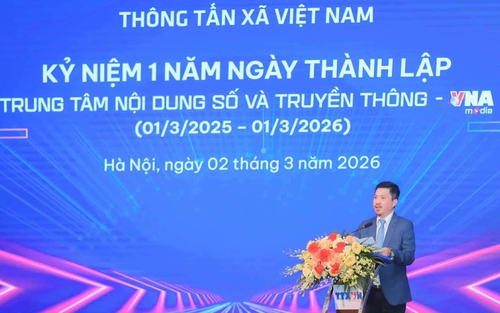 Kỷ niệm 1 năm ngày thành lập VNA MEDIA: Khẳng định vị thế "thông tin vieo nguồn" của Thông tấn xã Việt Nam