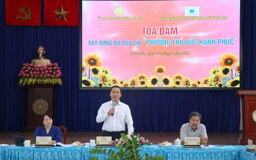 Xây dựng "Bộ tiêu chí xây dựng phường hạnh phúc" cần góc nhìn đa chiều