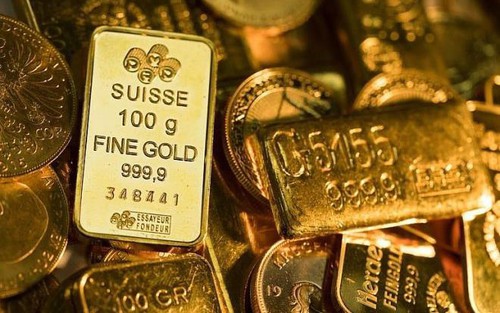 Giá vàng thế giới giảm xuống dưới 4.500 USD/ounce