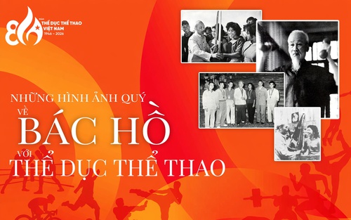 Những hình ảnh quý về Bác Hồ với Thể dục thể thao