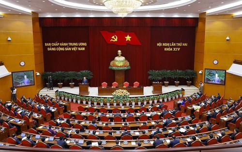 Bế mạc Hội nghị lần thứ hai Ban Chấp hành Trung ương Đảng khoá XIV