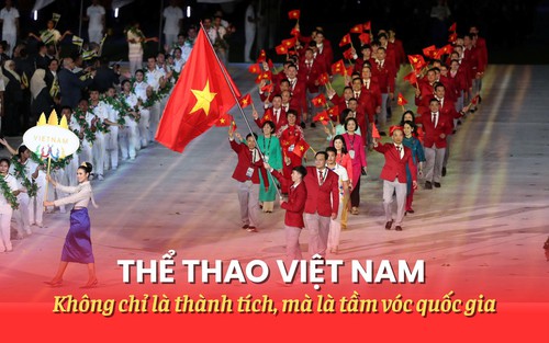 Thể thao Việt Nam: Không chỉ là thành tích, mà là tầm vóc quốc gia