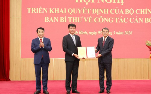 Đồng chí Trần Huy Tuấn giữ chức Bí thư Tỉnh ủy Ninh Bình