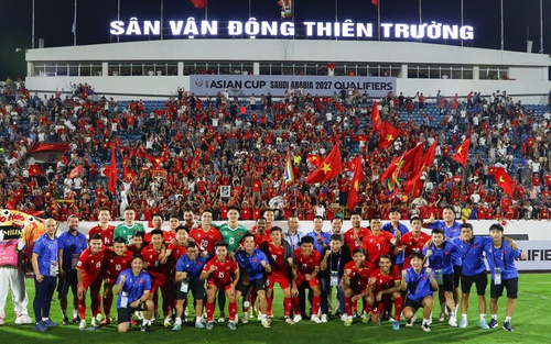 Bóng đá Việt Nam ghi dấu ở 'chảo lửa' Thiên Trường