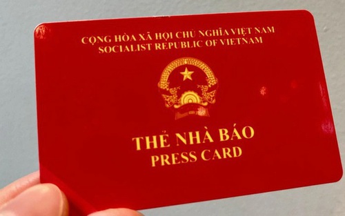 Gia hạn sử dụng Thẻ nhà báo kỳ hạn 2021-2025 đến hết ngày 30/6/2026