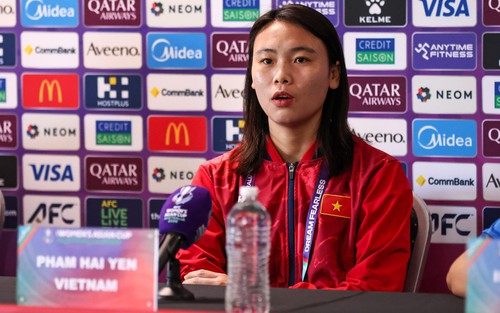 Tiền đạo Hải Yến: 'Đội tuyển Việt Nam tin vào chiến thắng trước Đài Bắc Trung Hoa'