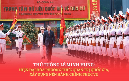 Thủ tướng Lê Minh Hưng: Hiện đại hóa phương thức quản trị quốc gia, xây dựng nền hành chính phục vụ