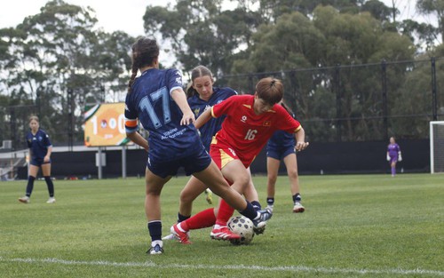 U15 nữ Việt Nam kết thúc chuyến du đấu chất lượng tại Australia