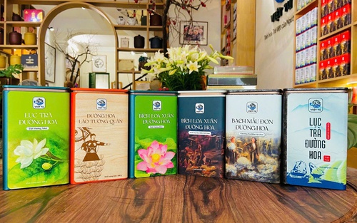 Giữ hồn trong lá trà.... giữa gió biển Quảng Ninh