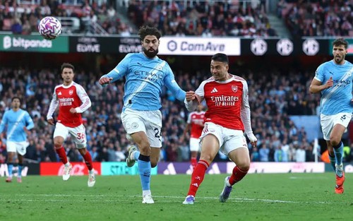 Kết quả bóng đá Ngoại hạng Anh vòng 33 mới nhất: Man City hạ gục Arsenal